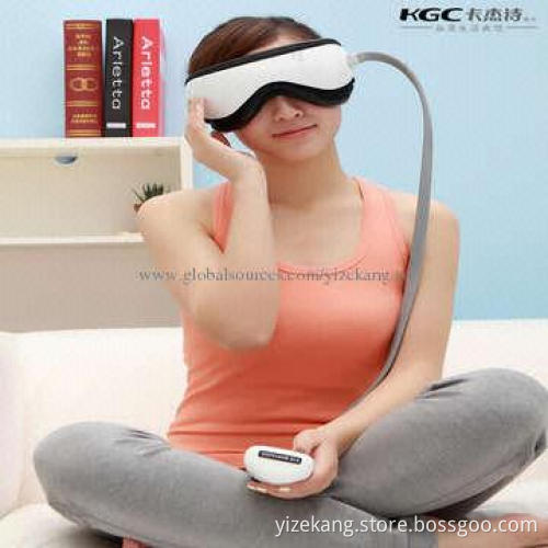 Music Eye Massager with Remote Control and Vibrating Function, 6V Output Voltage